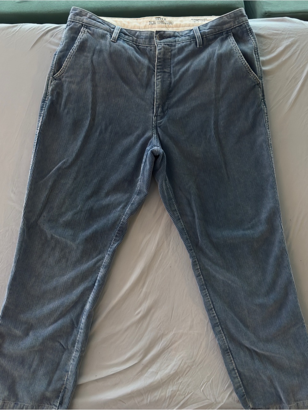 Levi’s XX Chino Men’s Light Blue Corduroy Pants